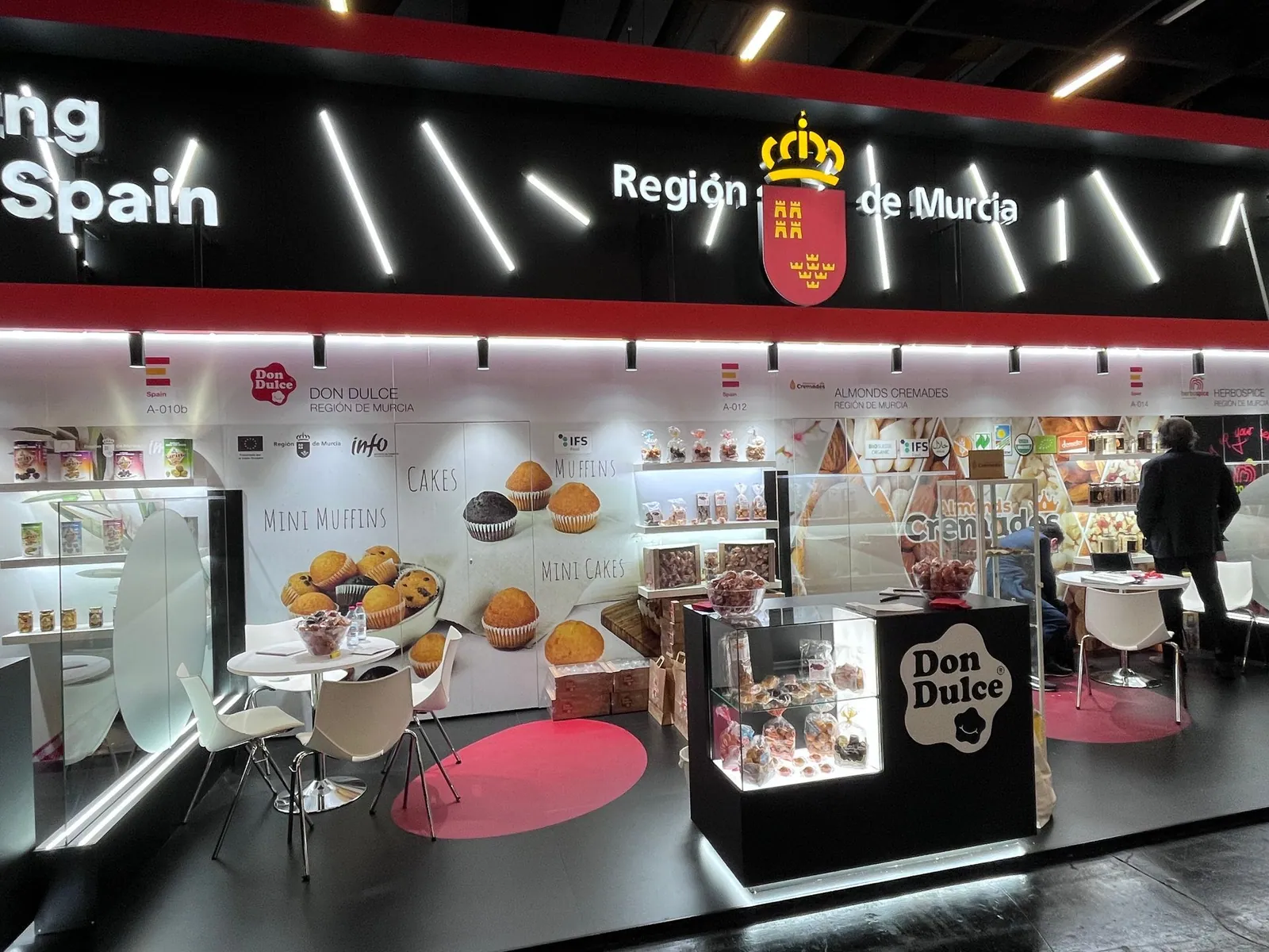 Stand de DonDulce en el pabellón de España de Anuga 2025
