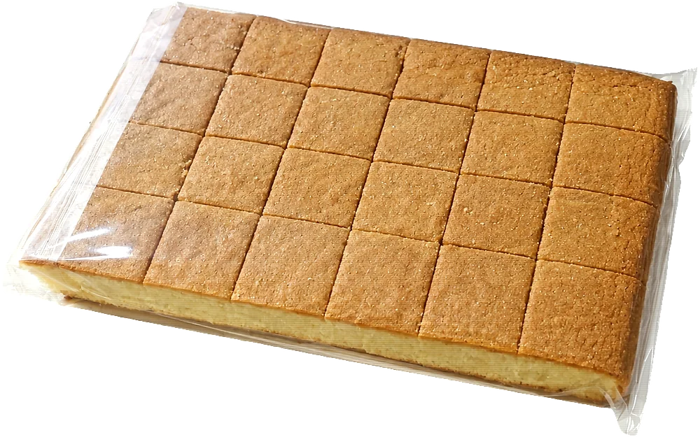 Plancha de bizcocho porcionada de 800&nbsp;g